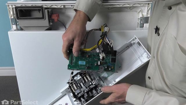 Whirlpool Dishwasher Repair - How to Replace the Electronic Control Board (Whirlpool # WPW10285179) смотреть онлайн