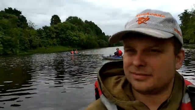 25.06.2017 Сплав по Тезе на байдарках смотреть онлайн