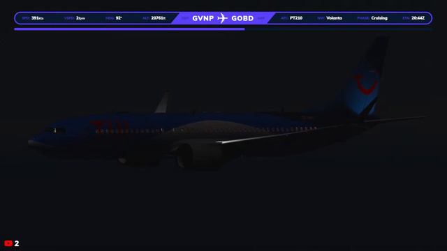 🔴 [MSFS2020] - Praïa - Dakar | B737 MAX 8 Tui 🔴 #live #msfs смотреть онлайн