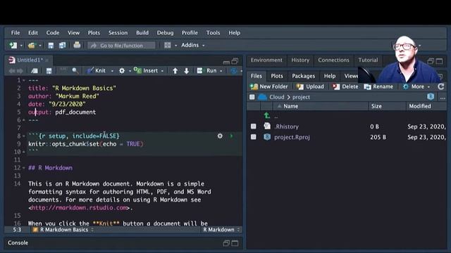 R Markdown Basics смотреть онлайн