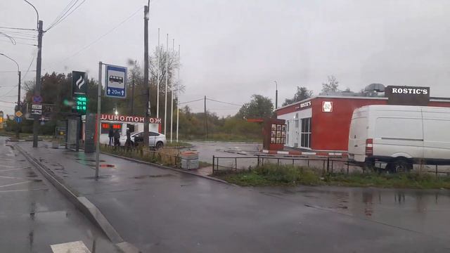 Автобус 233. ТРЦ Мега Дыбенко - Река Оккервиль смотреть онлайн