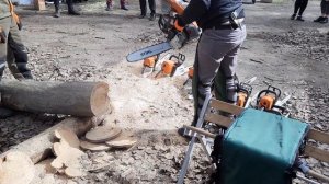 STIHL MS 500 i и другие пилы.