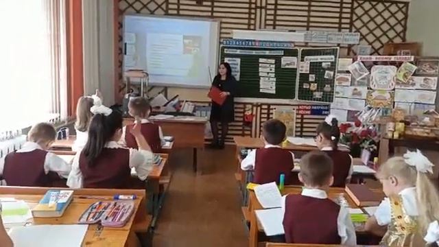 Урок родного русского языка и литературного чтения