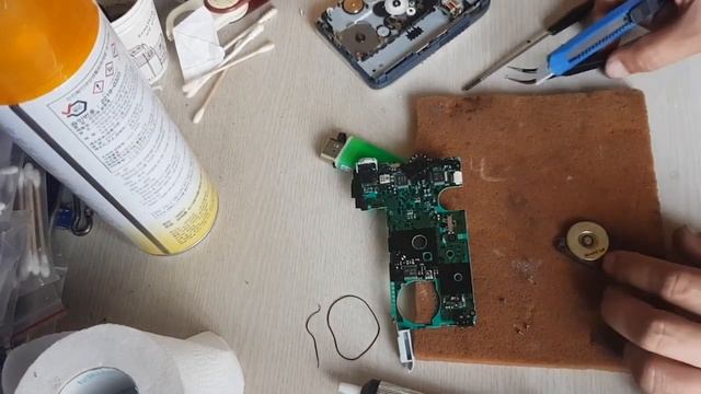 Panasonic RQ-SX52 파라소닉 워크맨 작동이 안됨 수리요청 택배보내주셨네요 수리완료