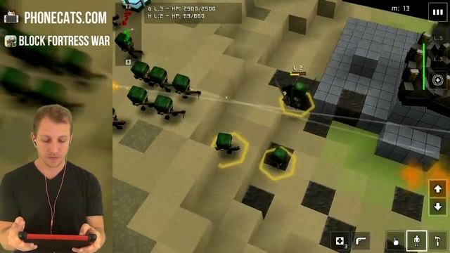 Block Fortress War - Zomblocks 40% Gameplay смотреть онлайн