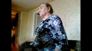 Бабушка и внук Никита. Хорошо с бабушкой поговорить по душам. Grandmother and grandson Nikita
