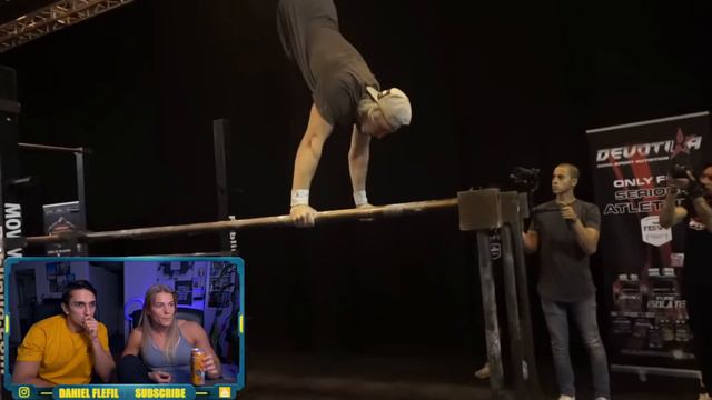 DANIELS LAIZANS VS ANDREA LAROSA | REACTING TO STREET WORKOUT ULTIMATE BATTLES