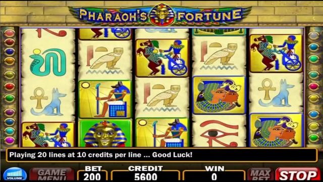 SLOTS PHARAOHS FORTUNE BONUS CASINO ONLINE смотреть онлайн