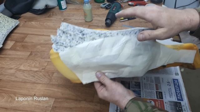 Ремонт поролона. Как это делаю Я. смотреть онлайн