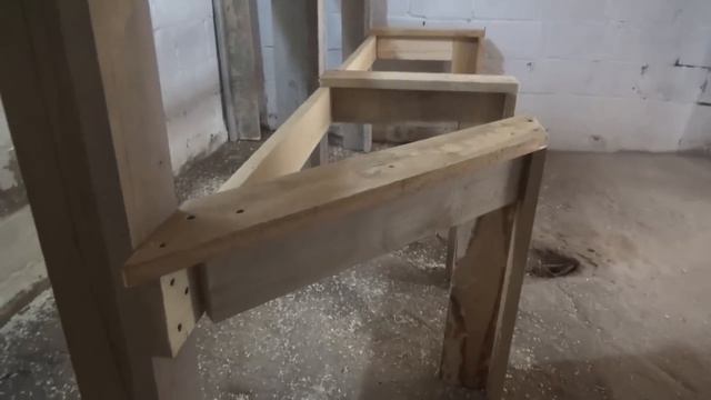 Баня 2я серия как делаем полки, таких полков в ютубе нет. смотреть онлайн