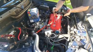 Honda CRV RD1 - Replacing Spark plugs and Wires