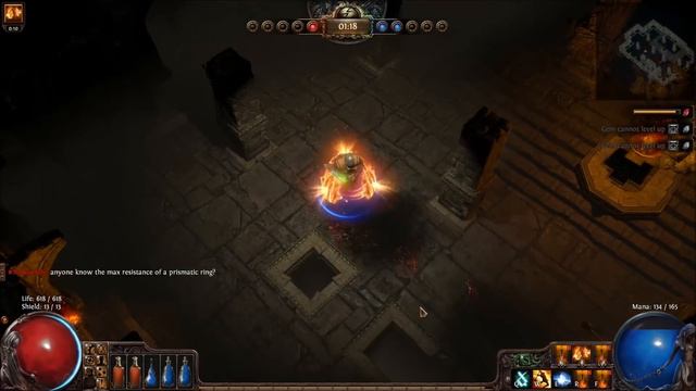 Path of Exile Marauder trash lvl PVP (28 vs 26) смотреть онлайн