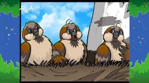 Вечер в Шишкином Лесу. Маленькие сказки. Храбрый воробей