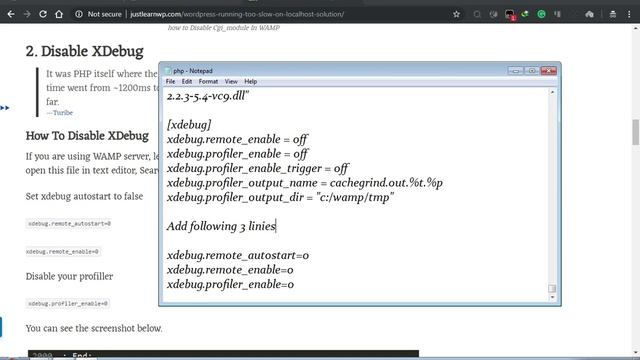 Solved: WAMP is too slow on localhost WordPress смотреть онлайн