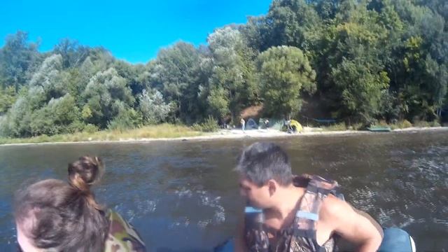 Часть 2. Палаточный семейный отдых на Сурском водохранилище. смотреть онлайн