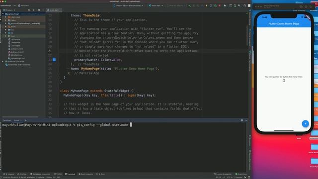 Upload flutter projects to GitHub смотреть онлайн