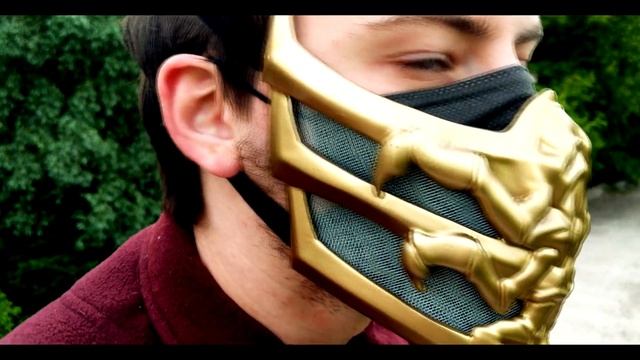 Маска СКОРПИОНА из MK 11 / SCORPION mask Mortal Kombat 11 смотреть онлайн