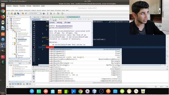 Projeto em Java - Barbearia - Aula 09 - Mudando campo Dinamicamente conforme o JCombobox смотреть онлайн