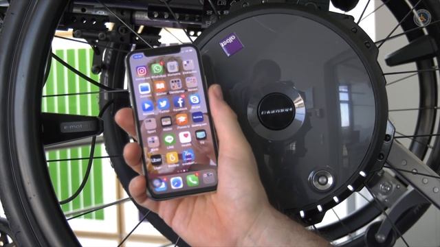 Rollstuhl Zusatzantrieb Fernsteuerung Mobility App смотреть онлайн
