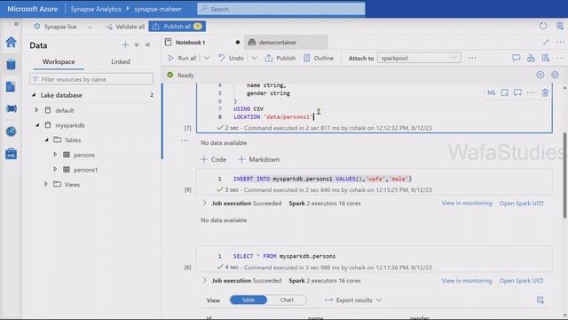 56. Spark Table Types or Lake Table Types in Azure Synapse Analytics | #azure #azuresynapse #data смотреть онлайн
