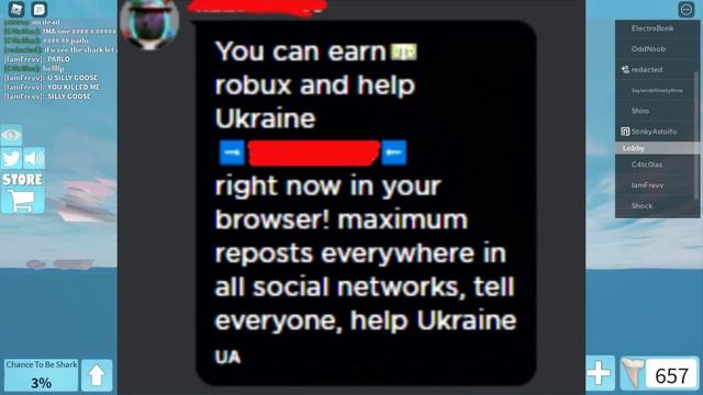 ROBLOX STOP THIS... (Russia Vs. Ukraine SCAM BOTS) смотреть онлайн