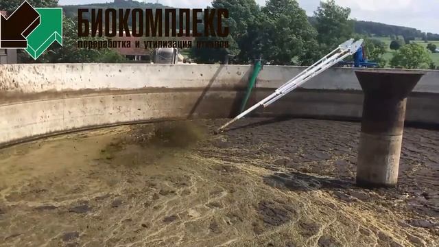 Мешалка для навоза RECK смотреть онлайн