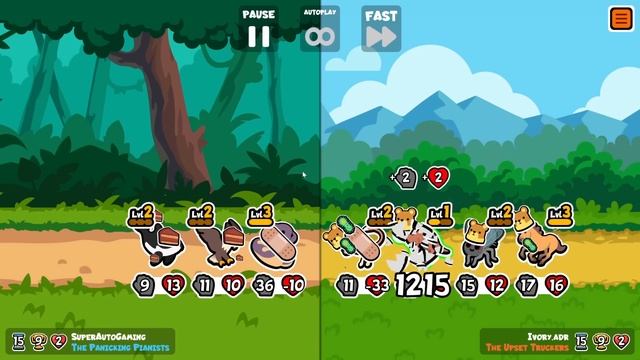 THE FULL CHOCOLATE CAKE SQUAD In Super Auto Pets! смотреть онлайн