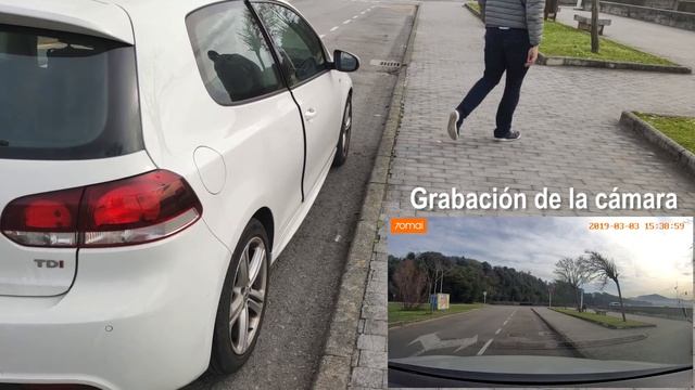 ¿Sirve una CÁMARA para el COCHE para VIGILARLO cuando está aparcado? смотреть онлайн