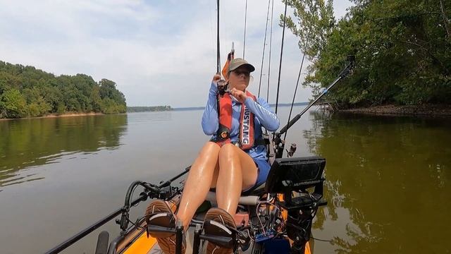 Kentucky Lake Kayak Bass Fishing Tournament - KBF Trail Day 1 - Hobie Lynx смотреть онлайн