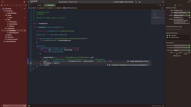 SwiftUI Tutorial - Part 7 | Build an Simple iOS App | Swift Basics смотреть онлайн