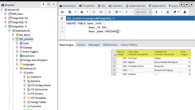 Easy SQL: Creating SQL Table and Inserting Data Into Table смотреть онлайн