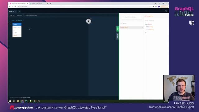 Jak postawić serwer GraphQL używając TypeScript? (#2 GraphQL Poland Online Meetup) смотреть онлайн