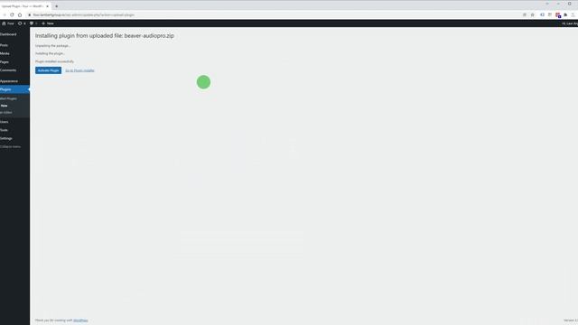 Audio Player PRO - Beaver Builder Module - Installation смотреть онлайн
