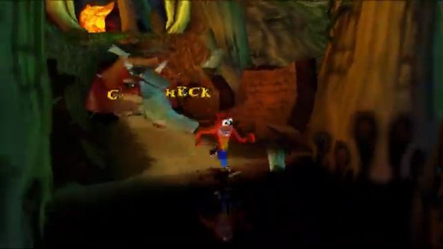 Crash Bandicoot: Warped - Detonado 105% (Time Trials) - Level 32: Eggipus Rex (1:00:76) смотреть онлайн