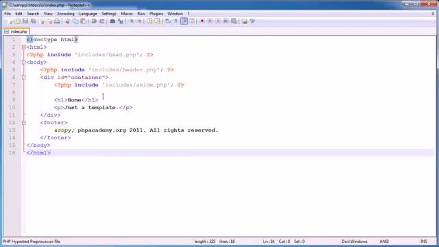 PHP Tutorials Register Login Part 3 Breaking up the Template смотреть онлайн