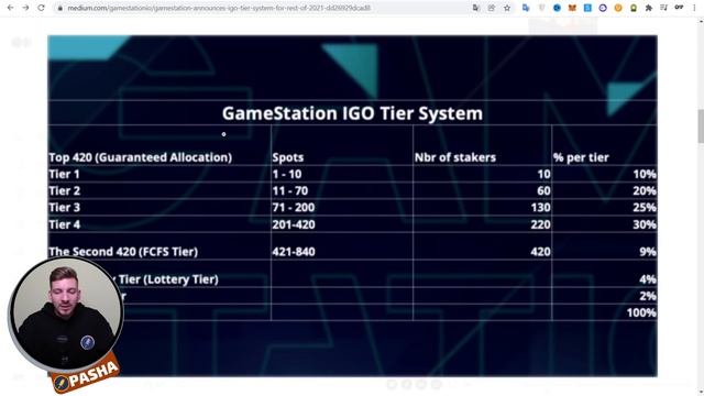 GameStation - обзор площадки | Лаунчпад и NFT-маркетплейс | Как выигрывать аллокации в IDO? смотреть онлайн