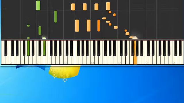Satin Doll Duke Ellington [Piano tutorial by Synthesia] смотреть онлайн