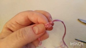 Браслет или Шнур крючком или как быстро связать фенечку