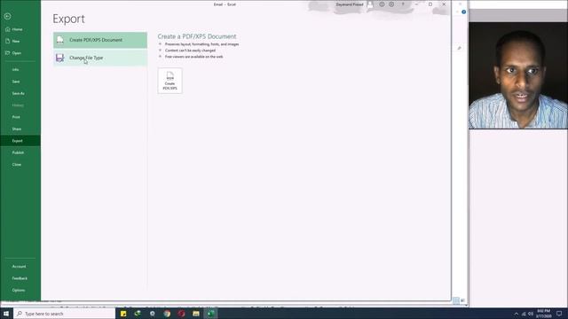 How To Convert Excel 2019 File To a CSV File | Export Excel To CSV File | Easy Tutorials In Hindi смотреть онлайн