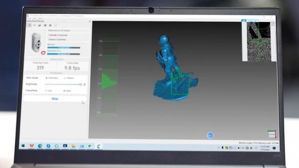 CR-Scan Lizard-Scan Black Objects