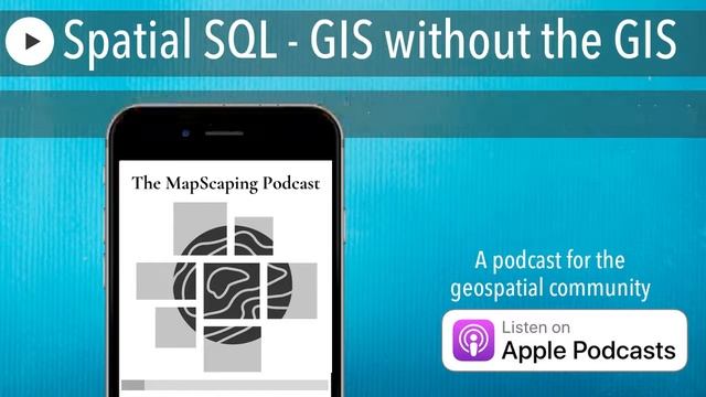 Spatial SQL - GIS without the GIS смотреть онлайн