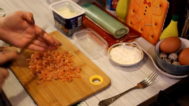 Ракушки с красной икрой - простая и вкусная закуска смотреть онлайн