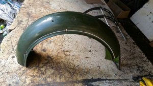 Как и с чего сделать крыло на мотоцикл, выхлоп и корпус под катушку.