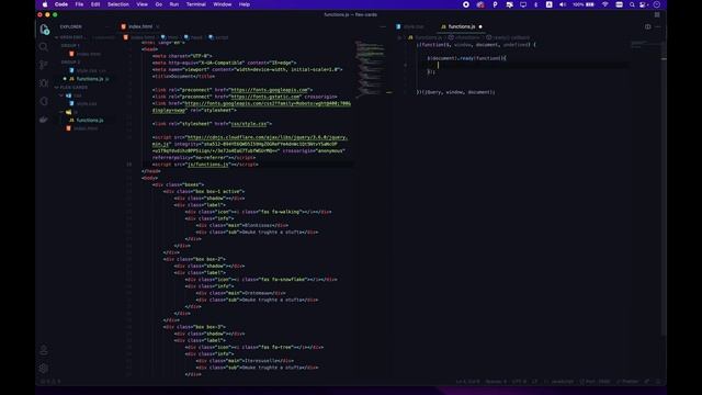 CSS Flex Cards смотреть онлайн