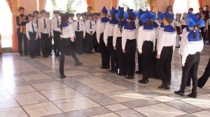 Смотр строя, песни и речевки