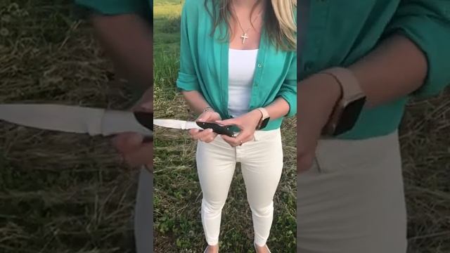 Складной нож «Кедр» сталь Х12МФ!!! смотреть онлайн