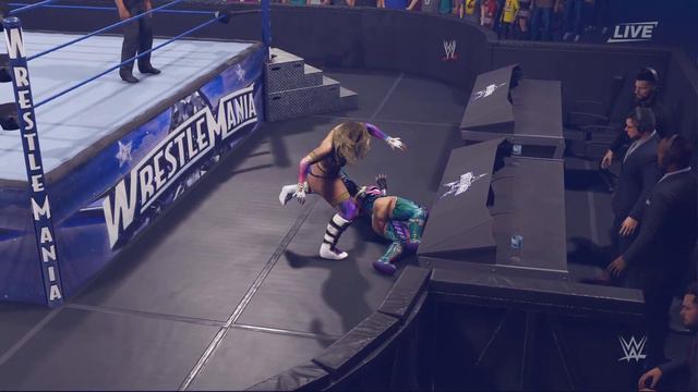 WWE 2K24 Beretta Blanchard 🆚 Nikkita Lyons смотреть онлайн