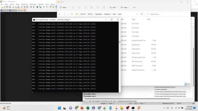 04 Create Batch File to Run Emulator смотреть онлайн