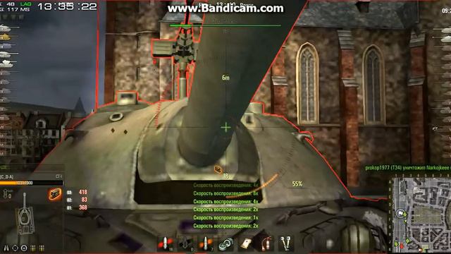 СТ-1 VS ИС-7 (с БЛ-9) смотреть онлайн