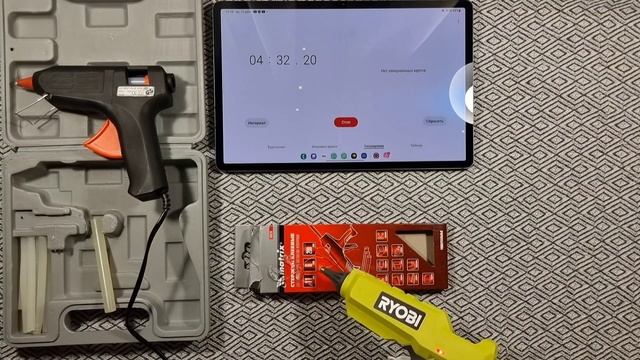 Аккумуляторный клеевой пистолет Ryobi R18GLU-0 5133002868 смотреть онлайн